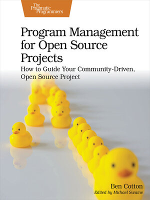 cover image of Program Management for Open Source Projects